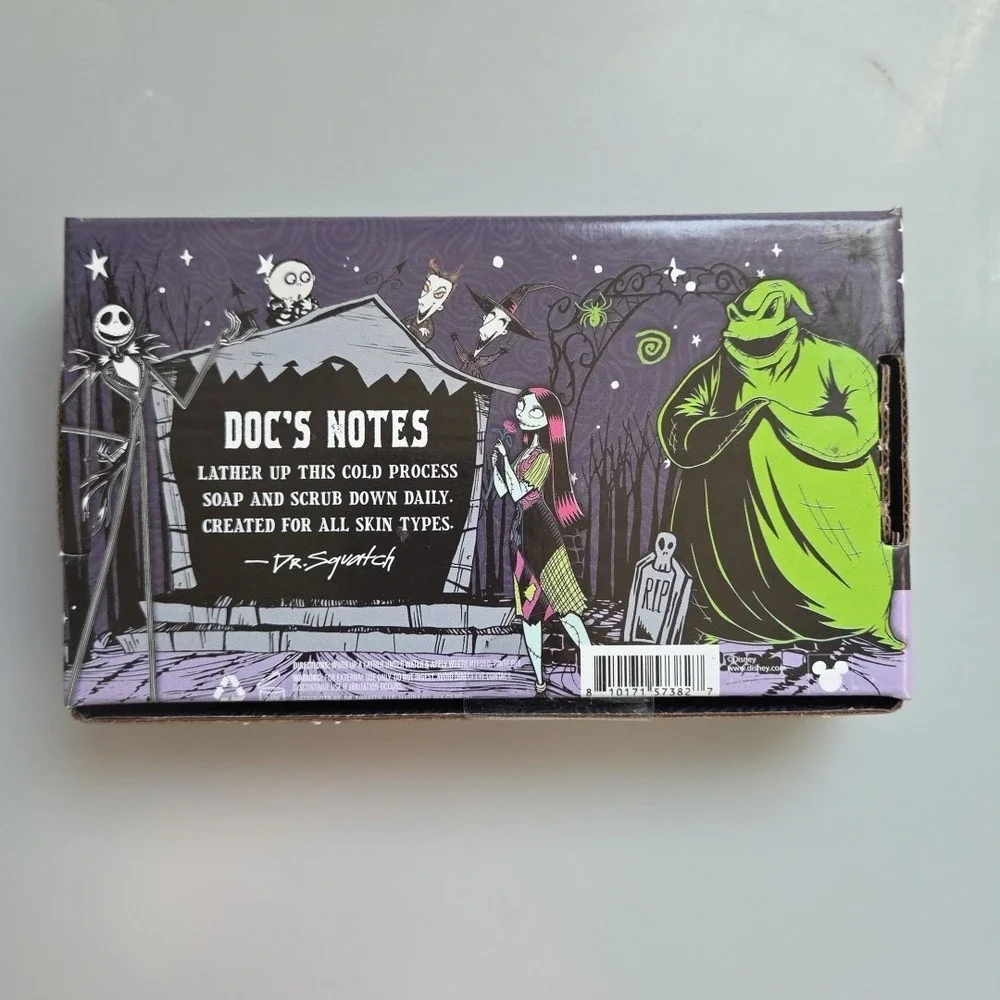Dr. Squatch Nightmare Before Christmas 2 Soap Bar Gift Set‎